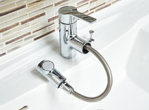 サイクロンバブルミストシャワー水形 洗面用水栓キレイスト